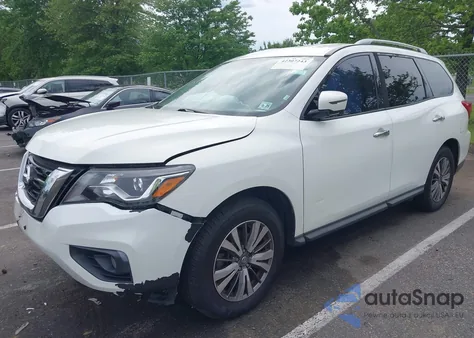 2020 Nissan Pathfinder Sl 2Wd из США, поврежденный, VIN 5N1DR2CN2LC580781